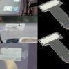 Car Ticket Holder - Transparent Windshield Organizer Clip view 2
