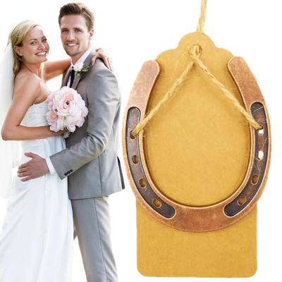 Good Luck Horseshoe Wedding Gifts - Mini Metal Vintage