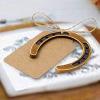 Good Luck Horseshoe Wedding Gifts - Mini Metal Vintage view 3