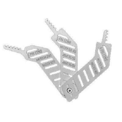 3-Piece Multifunctional Stainless Steel Pick Set