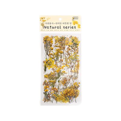 Floral Stickers - Natural Retro Decals