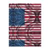 PHAYAH Rectangular American Flag Tablecloth, 137.2 x 183.9 cm, Decorative Table Cover for Dining Tables, Buffets, Parties and Camping view 4