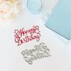 YiQinzcxg Birthday Letter Stamp view 2