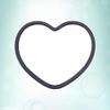 Heart-Shaped Pocket Mirror view 2