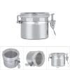 Yosoo Health Gear Airtight Stainless Steel Storage Container, 10 x 7.4 cm, for Coffee, Tea, Sugar, Flour, Cookies, Candy, Kitchen and Lunchbox view 4