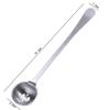 Stainless Steel Olive Serving Spoon view 2