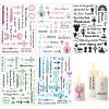 5pcs Candle Tattoos for Communion and Baptism view 1
