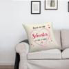 Zalingo Sister Decorative Pillow Cover with Heart Design view 4