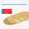 2-Piece H62 Brass Sheet Set, 1 mm Thick, 10/15/20 mm Diameter, for Crafts and Repairs (1 × 20 mm) view 4