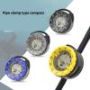 XuQiZZpp Diving Compass with Tube Clamp, Waterproof Underwater Compass view 2