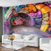 GIVLWF Graffiti Peel-and-Stick Wallpaper Mural for Bedroom and Living Room view 1