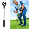 Telescoping Golf Ball Retriever, Portable Stainless Steel Tool view 3