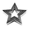 Star Cookie Cutter Set - Stainless Steel view 1