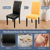 SUKAIKEQA 8-Pack Stretch Chair Covers for Dining and Cantilever Chairs view 3