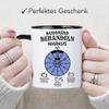 Kiddle-Design Personalized 53rd Birthday Mug, “Handle with Care—[Name] Is 53,” Funny Gift for Men or Women, Black Mug view 2