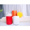 Small Ottoman Footstool, Versatile Leather Pouf for Living Room, Compact Sofa Stool, Round Accent Seat, Coffee Table, Home Decor, Easy Assembly, Stylish and Functional view 3