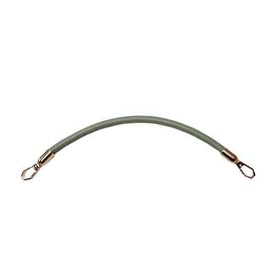 PTNKUIIY 2-Piece PU Leather Bag Handles with Carabiners, 30 cm, Green