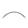 PTNKUIIY 2-Piece PU Leather Bag Handles with Carabiners, 30 cm, Green view 1