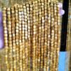DJCYGG Beaded Door Curtain, Bamboo Bead Curtain Room Divider, 121 Strands, 120 x 200 cm view 1