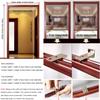 DJCYGG Beaded Door Curtain, Bamboo Bead Curtain Room Divider, 121 Strands, 120 x 200 cm view 2
