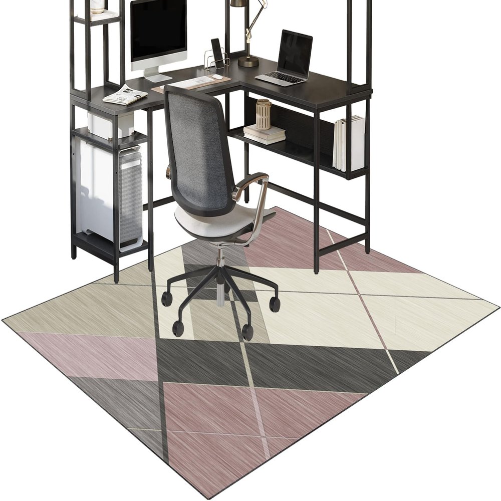 Office & Gaming Chair Mat for Hard Floors and Carpet, 120 x 160 cm
