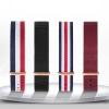 WAWPU NATO Nylon Watch Band, 1222 mm, Striped Nylon Replacement Band (Nl01 2(11), 12 mm) view 2