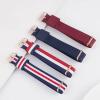 WAWPU NATO Nylon Watch Band, 1222 mm, Striped Nylon Replacement Band (Nl01 2(11), 12 mm) view 3