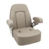 PONTTOR BLIES Boat Seat with Flip-Up Function, Fabric-Like Vinyl, Taupe view 1