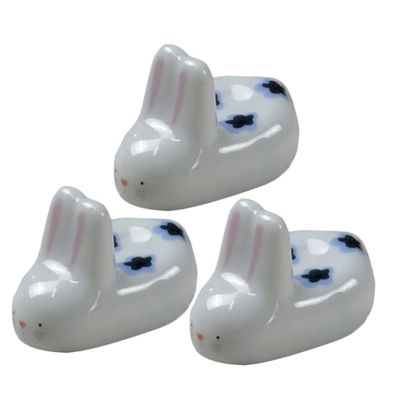 Mobestech 3-Piece Ceramic Chopstick Holders
