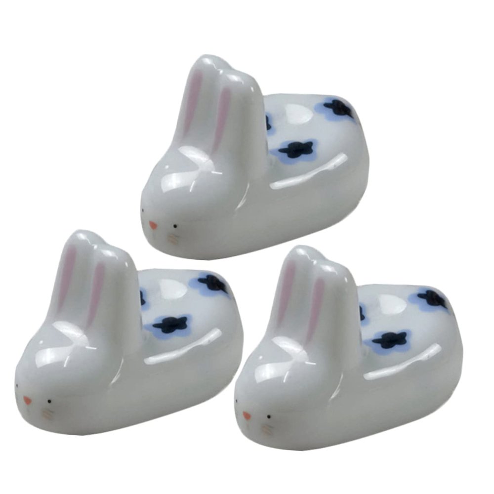Mobestech 3-Piece Ceramic Chopstick Holders