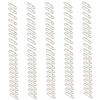 Abaodam 3 Sets Fishing Snap Connectors, Stainless Steel, 300 Pieces view 4