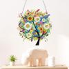 HEIBAGO Colorful Tree Diamond Painting Window Decor view 3