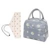 YSDYY 1-Piece Daisy Insulated Bag & 1-Piece Triangle Food Bag view 1