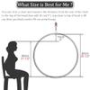 Professional Aerial Hoop Kit for Circus, Fitness, Acrobatics and Yoga Dance view 4