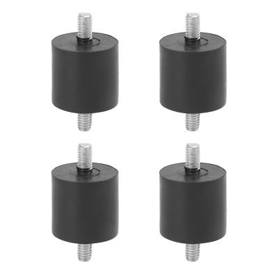 Anti-Vibration Rubber Mounts, 4-Pack for Air Compressors (M6)