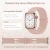 CeMiKa Braided Band Compatible with Apple Watch 40mm, 42mm, 41mm, 38mm view 4