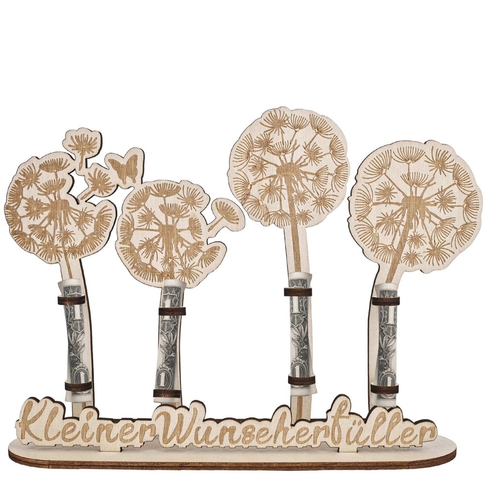 Dandelion Wish Fulfiller Money Gift