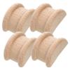 OUNONA 4-Piece Wood Application Furniture Decoration with Roman Column Head view 1
