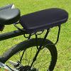 Qizeroty Padded Bicycle Rear Rack Seat, Black view 4