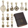 BENECREAT 12 Styles Vintage Charms for Traveler's Notebook view 1