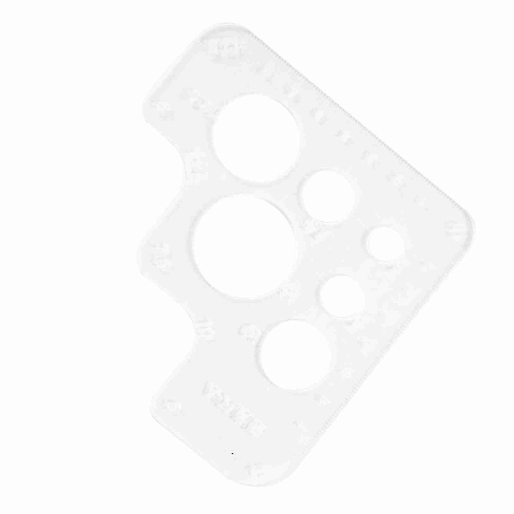 Round Corner Acrylic Leather Template