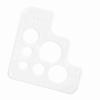 Round Corner Acrylic Leather Template view 3