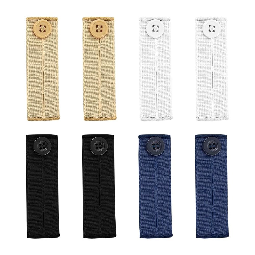 8 Pcs Adjustable Waist Extenders