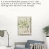 SQOYEI Floral Electrical Panel Cover, Self-Adhesive Fuse Box Sticker, 35 x 51 cm, Plant O view 2