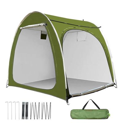 Portable Waterproof Bicycle Storage Tent for Outdoor Use