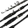 RaamKa Carbon Telescopic Fishing Rod, 1.8 m, Red/Black Spinning view 2