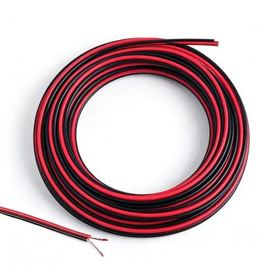 10 m 22 AWG 2-Conductor Bell Wire, Red and Black