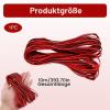 10 m 22 AWG 2-Conductor Bell Wire, Red and Black view 2
