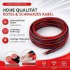 10 m 22 AWG 2-Conductor Bell Wire, Red and Black view 3