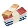 Set of 12 Cotton Cloth Napkins, 30 x 45 cm, Dark Green view 2